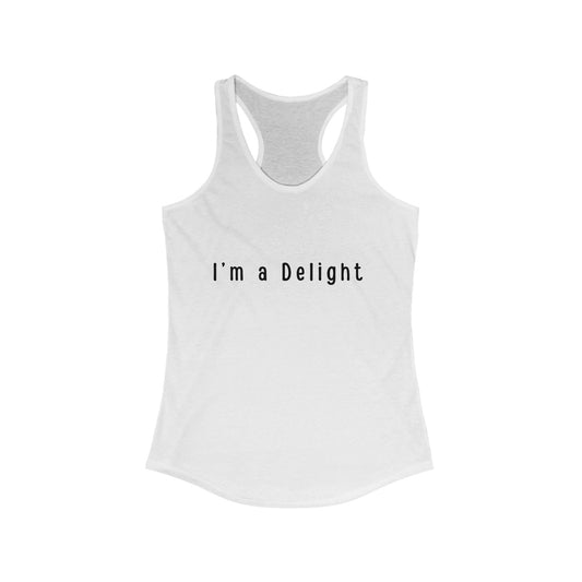 Delight - Racerback Tank