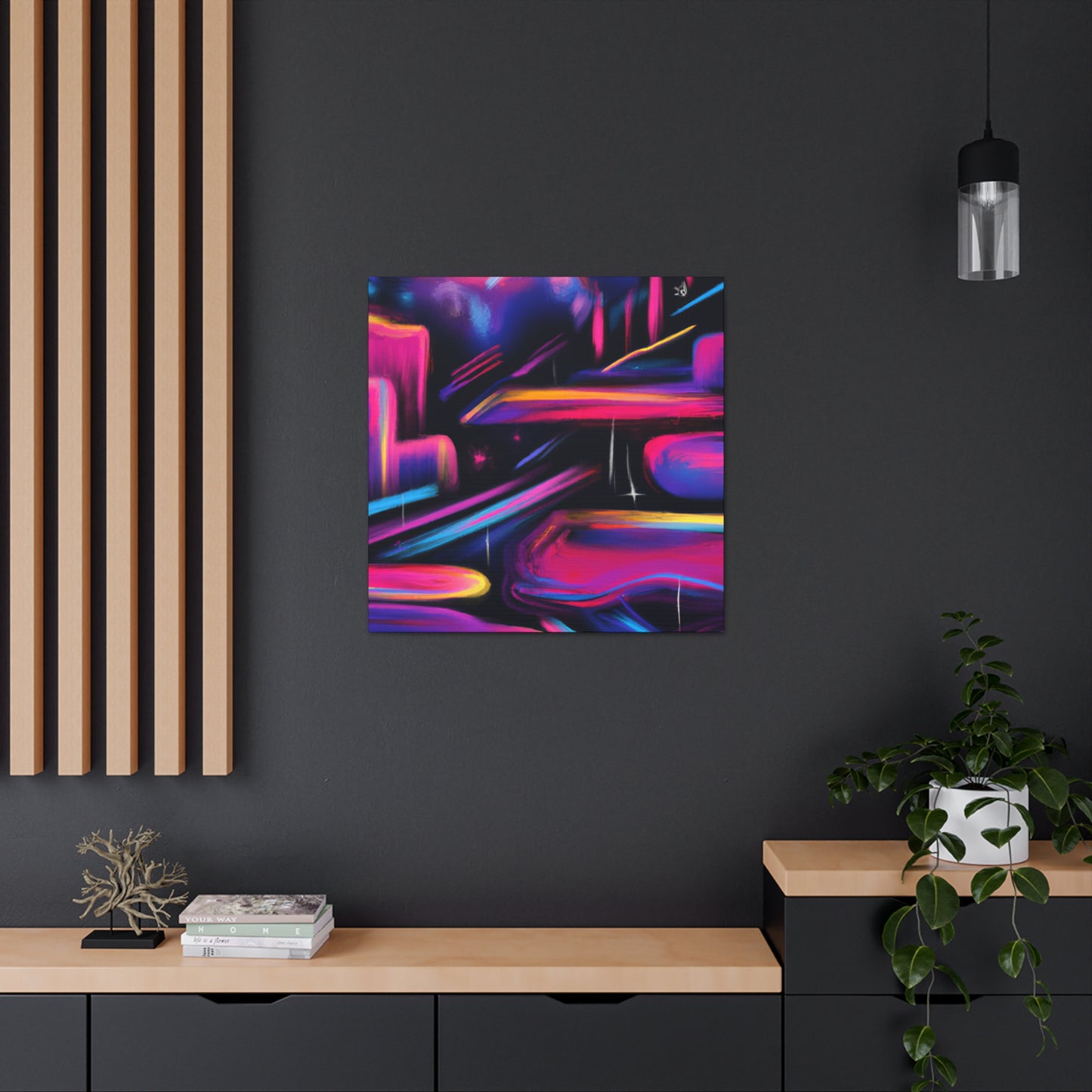Radiant Reverberation 202374- Canvas