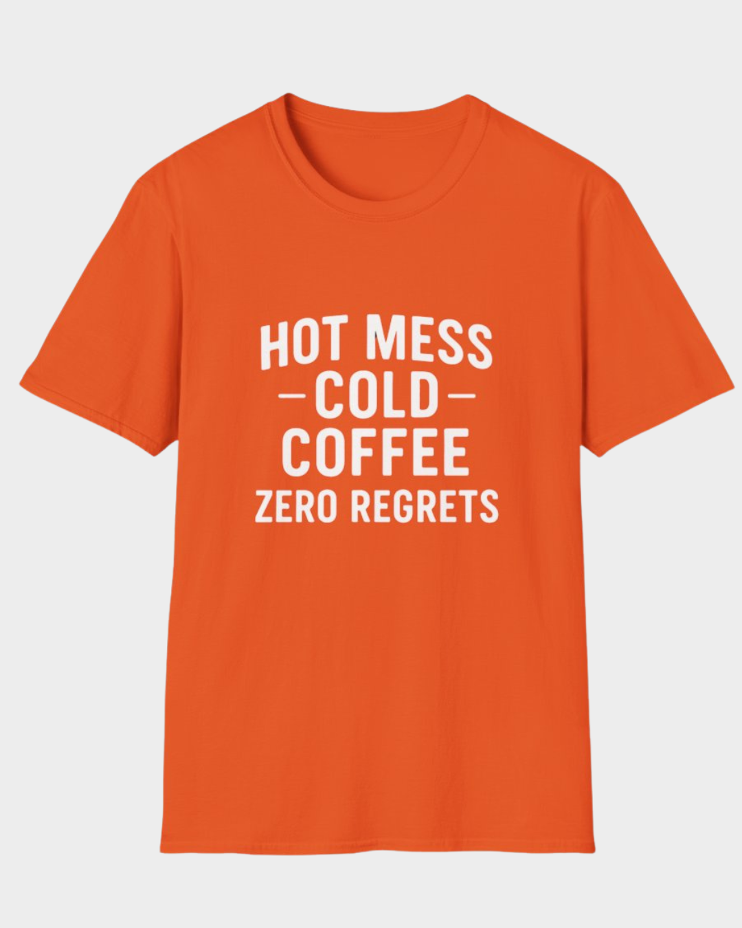 Hot Mess, Cold Coffee, Zero Regrets | Funny Summer Mom Shirt by Copper Boom