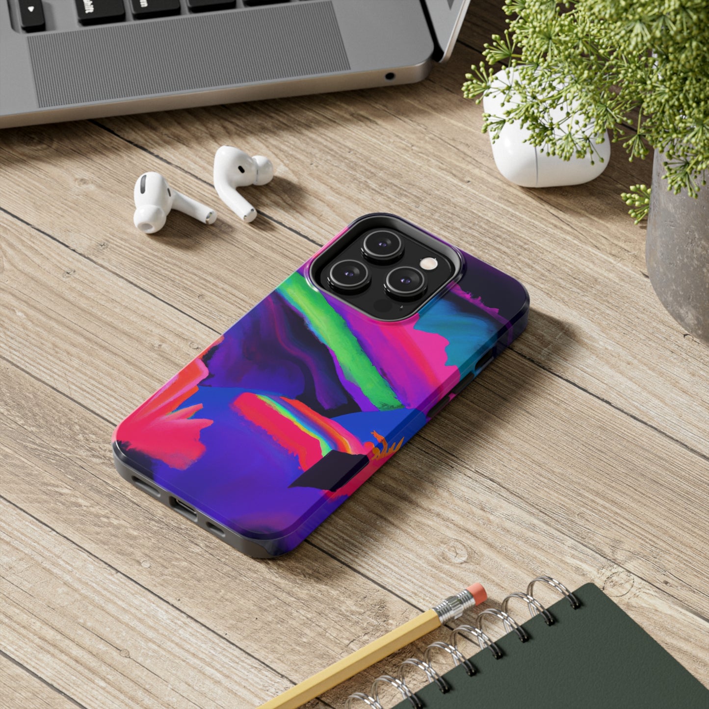 Neon Retrograde 202371 - Phone Case