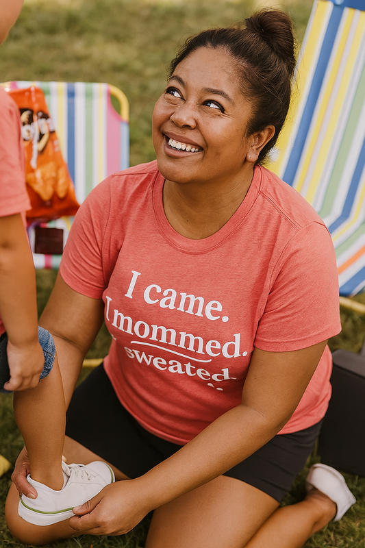 I Came. I Mommed. I Sweated. | Funny Summer Mom Shirt by Copper Boom