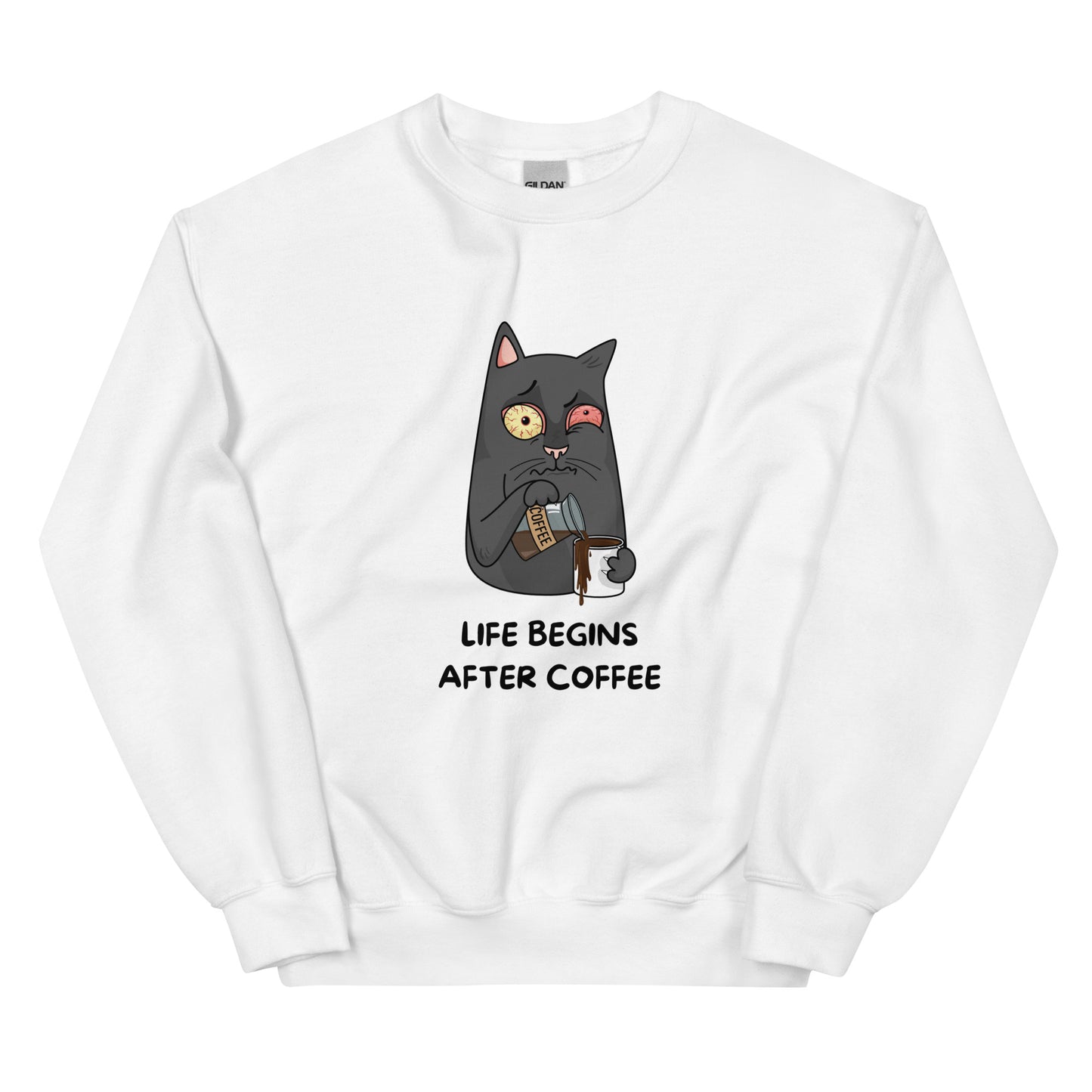 Coffee Cat Sweatshirt