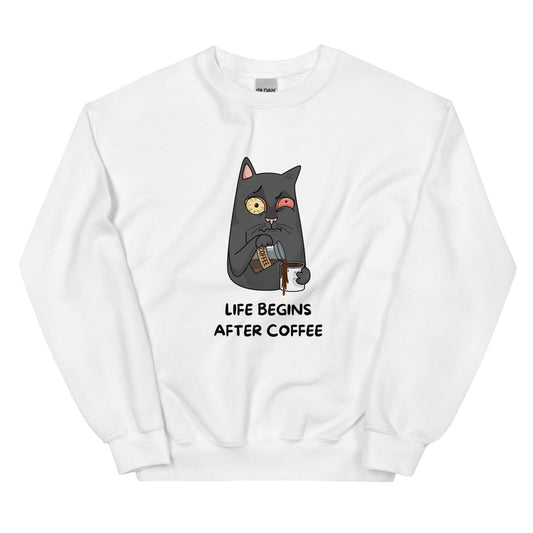 Coffee Cat Sweatshirt