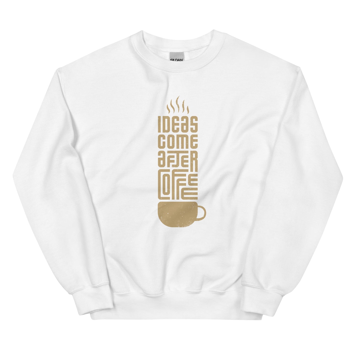 Coffee Ideas Tan Sweatshirt