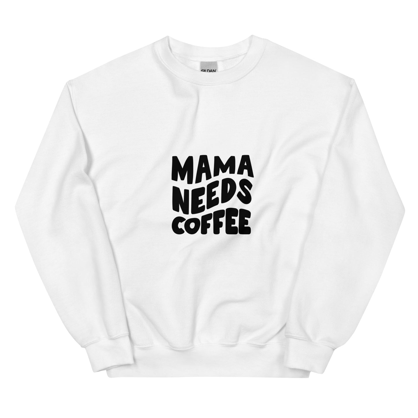 Needs Coffee-Black Sweatshirt