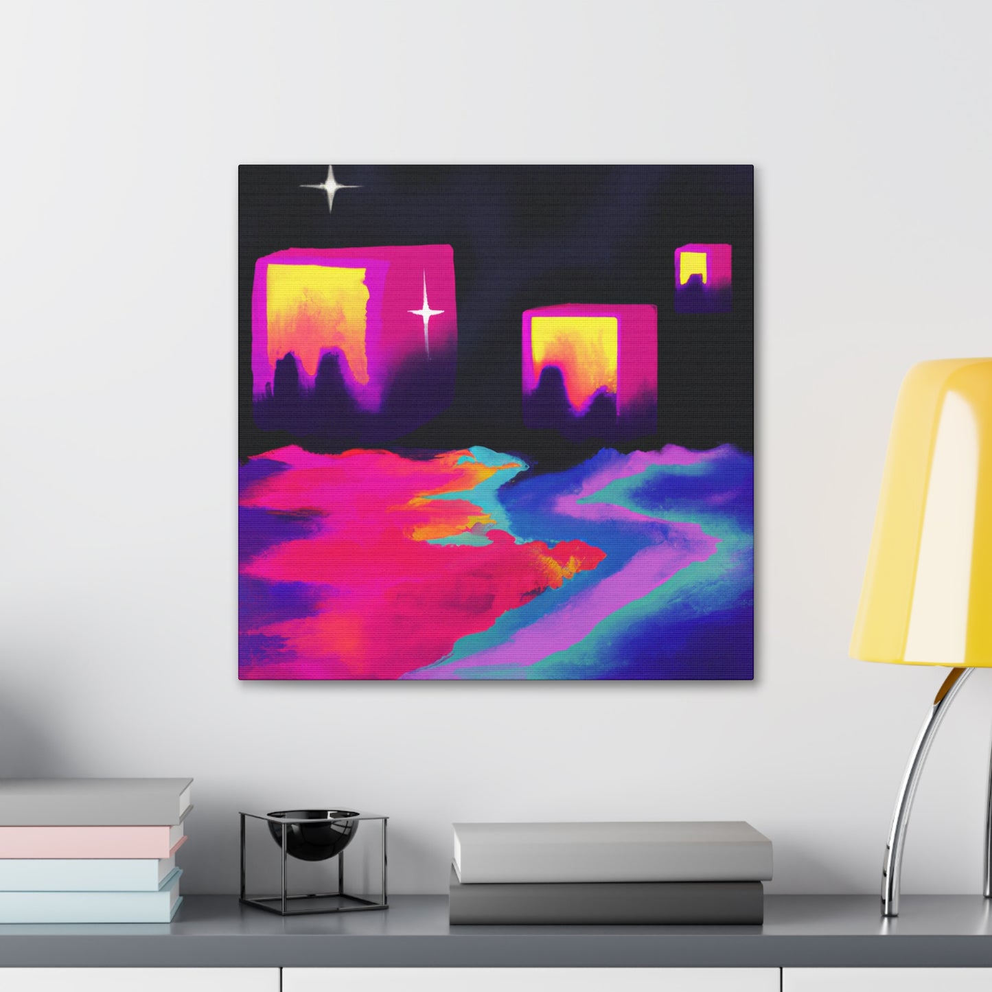 Neon Nights 2023730- Canvas