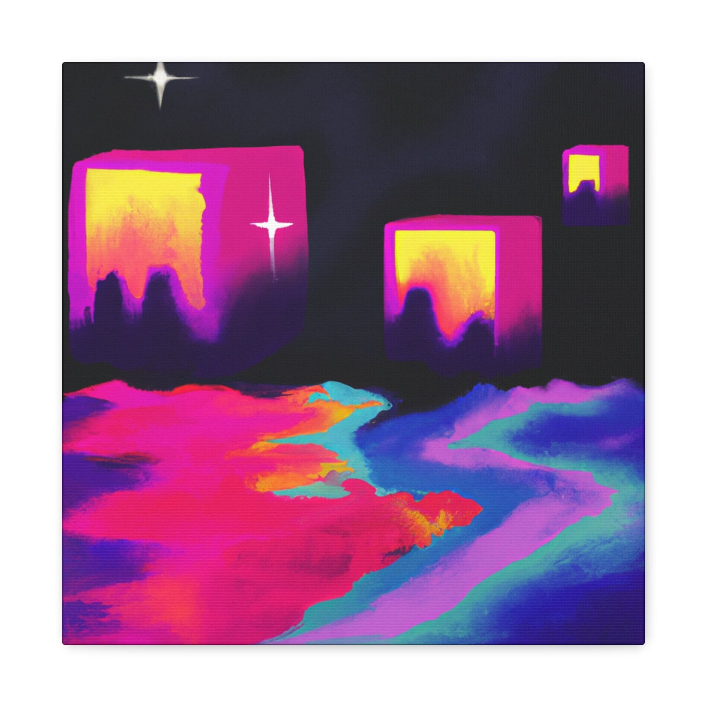 Neon Nights 2023730- Canvas