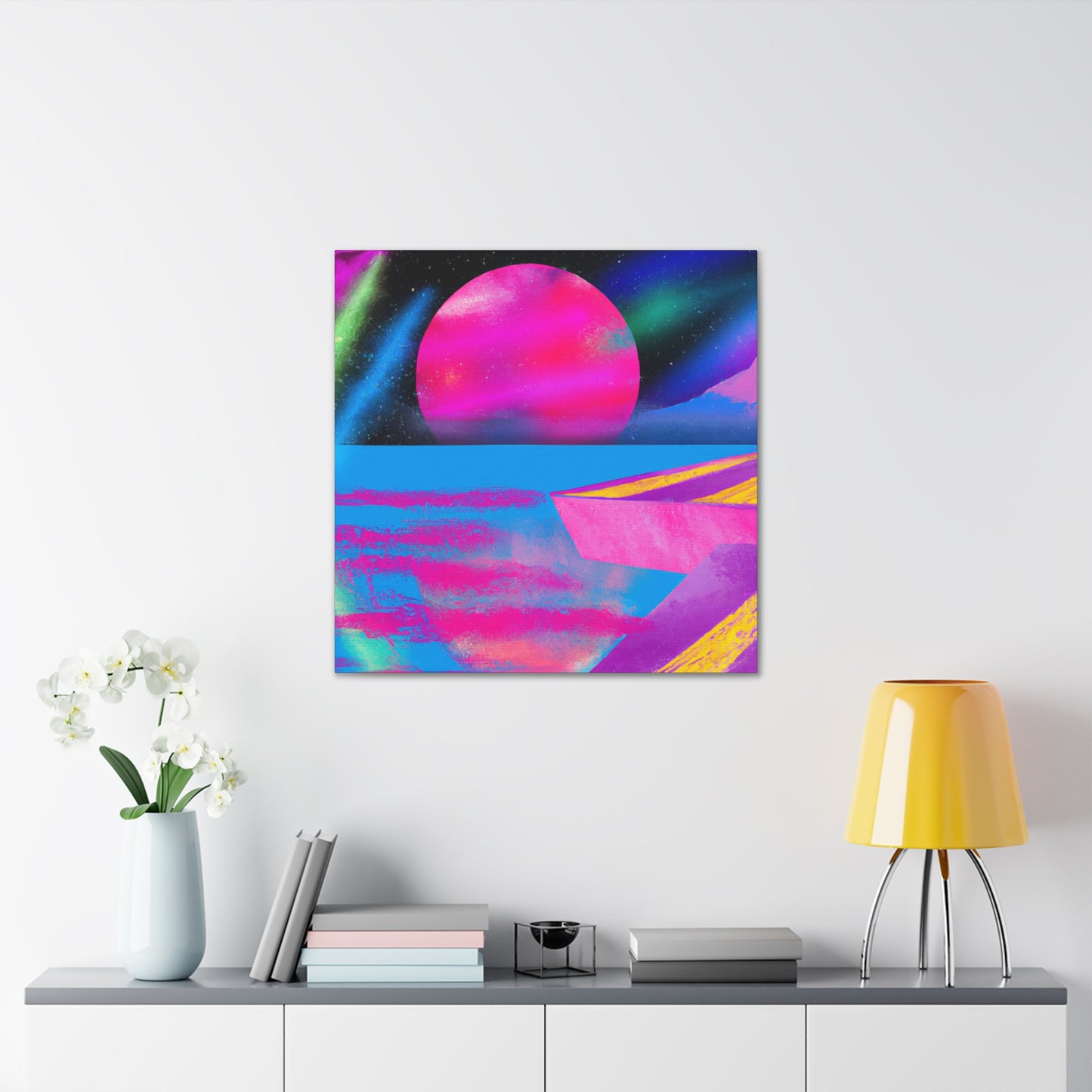 Cosmic Crescendo 2023729- Canvas