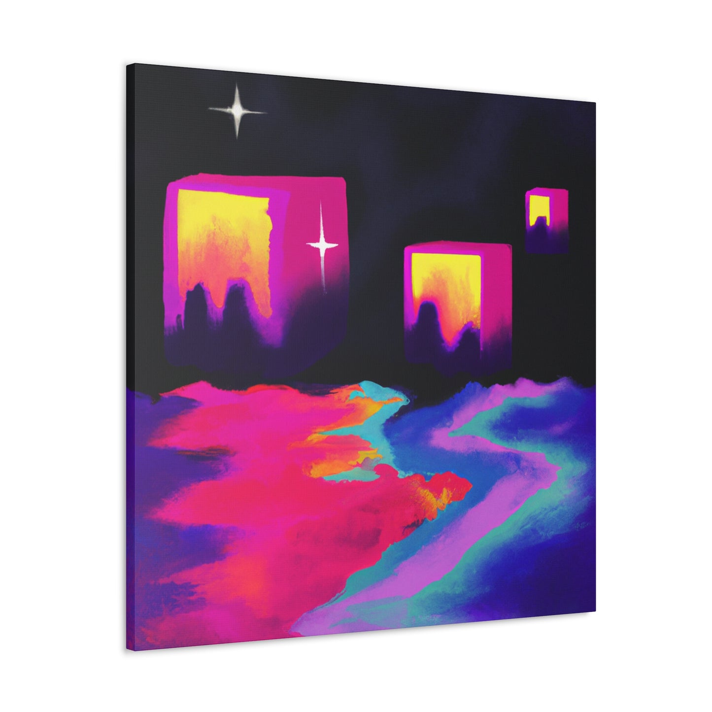 Neon Nights 2023730- Canvas