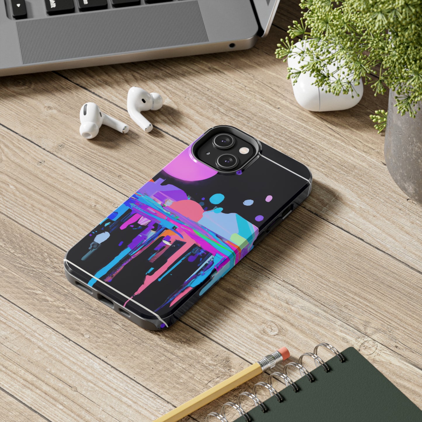 Neon Retrograde 202376 - Phone Case