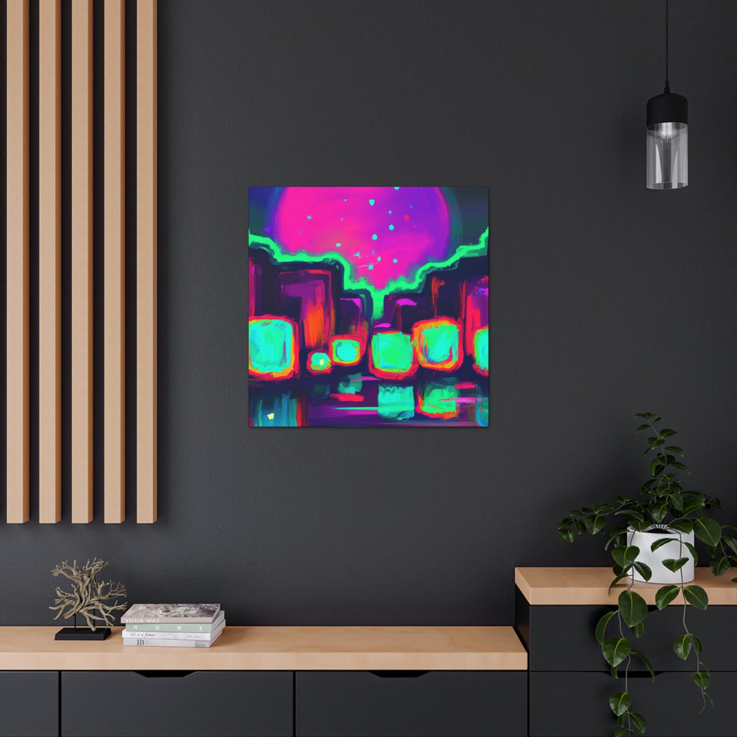 Neon Nights 202376- Canvas