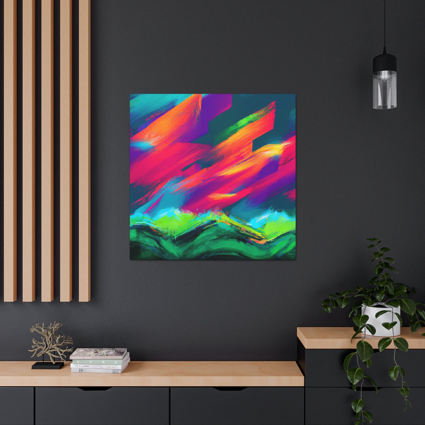 Electric Exuberance 2023728- Canvas