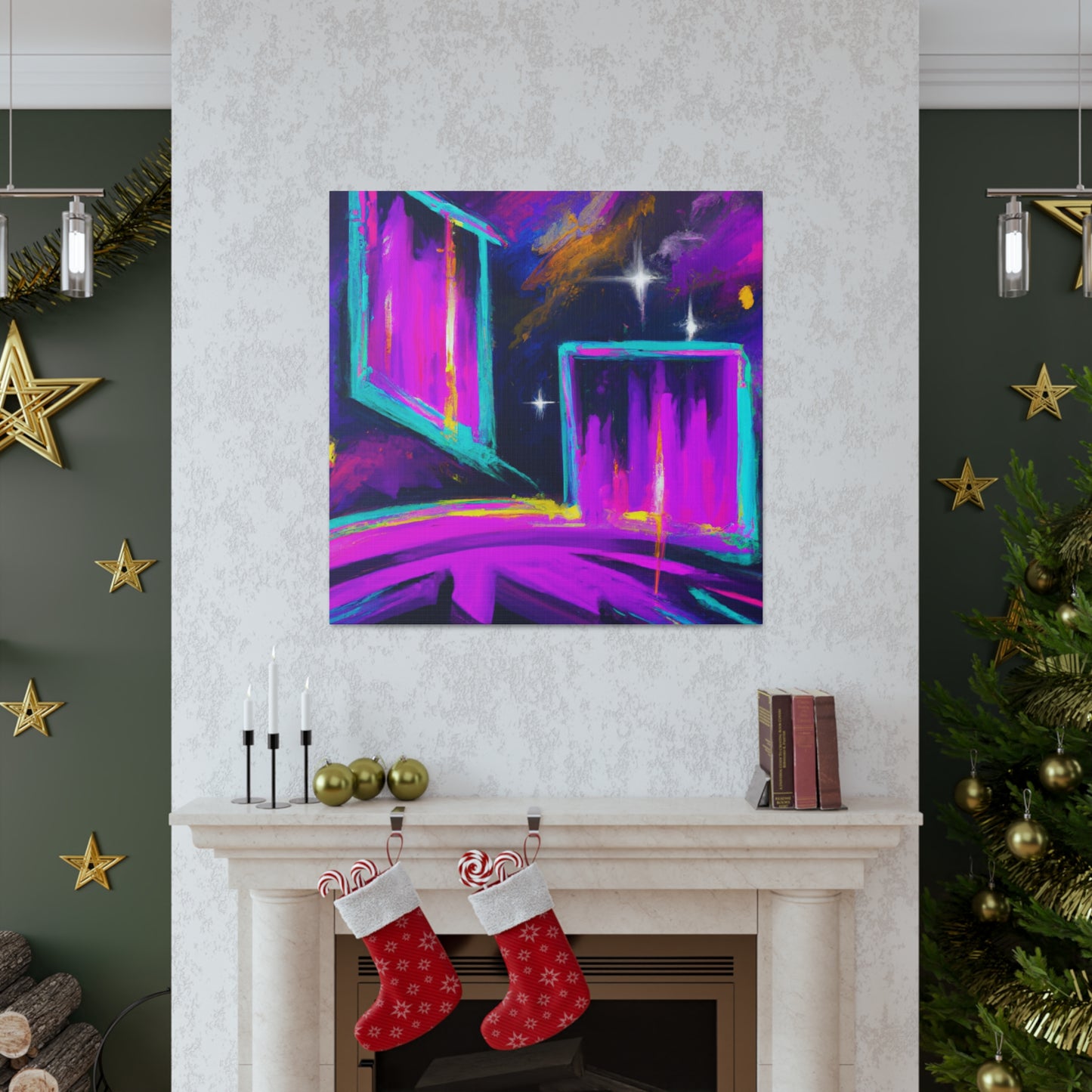 Electric Elation 2023729- Canvas