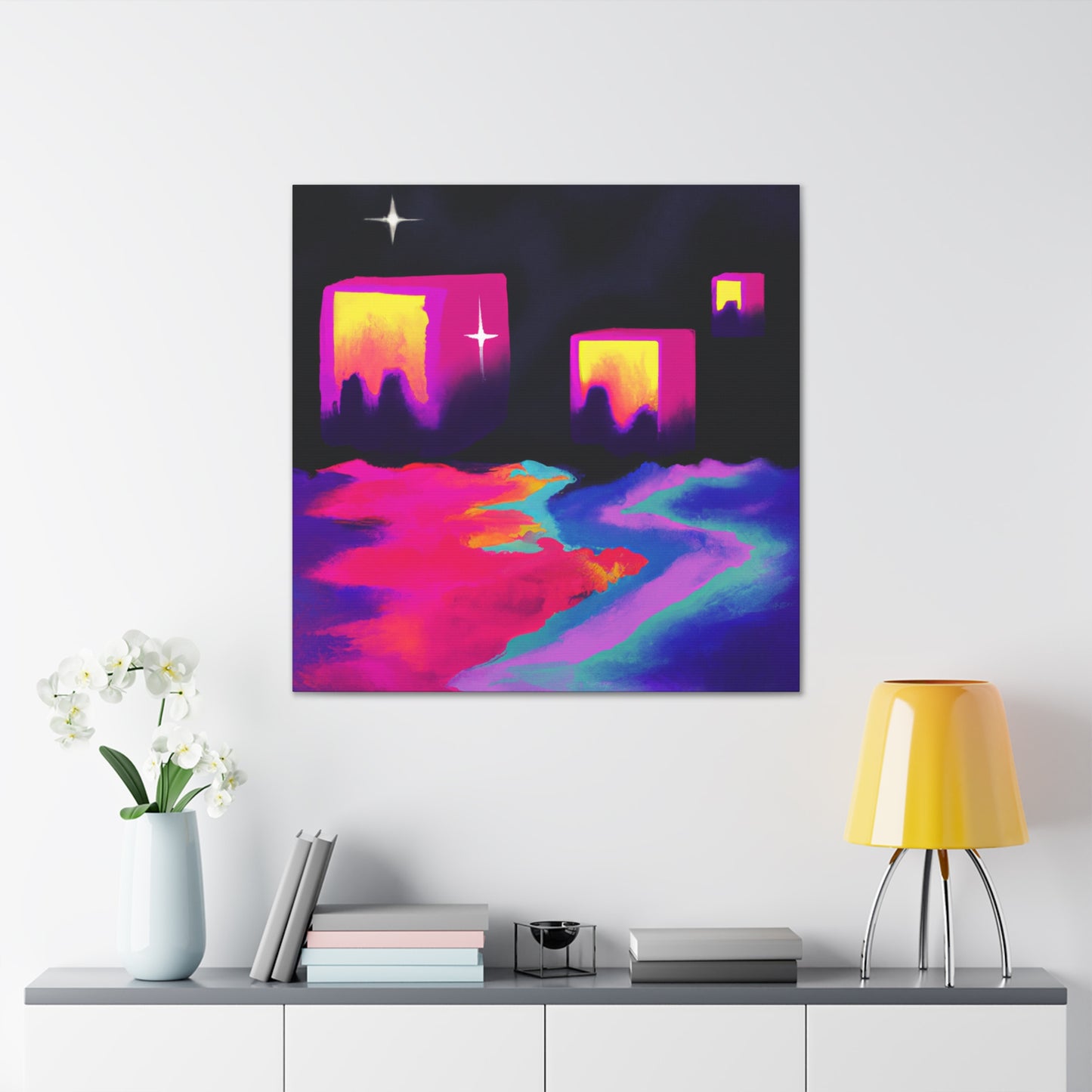 Neon Nights 2023730- Canvas