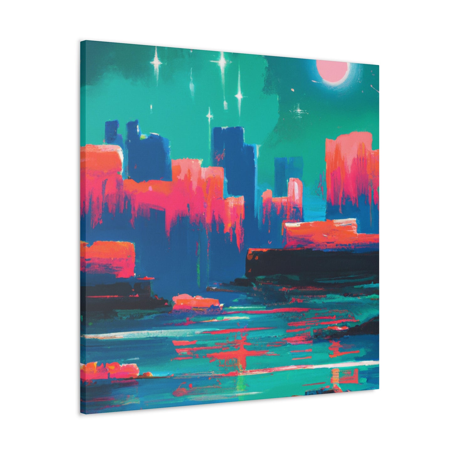 The Neon Nomads 2023729- Canvas