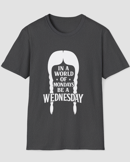 Be a Wednesday Addams Funny Halloween Shirt