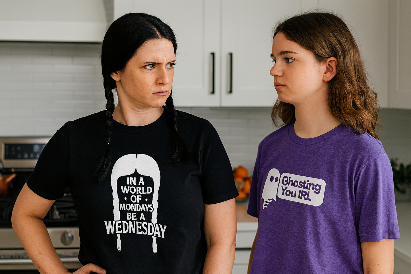 Be a Wednesday Addams Funny Halloween Shirt