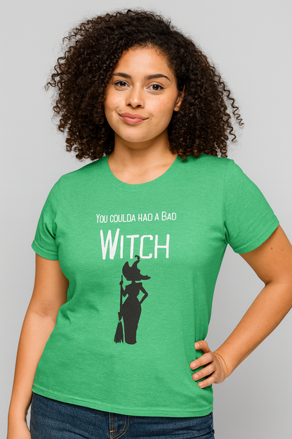 You Coulda Had a Bad Witch Funny Halloween Shirt