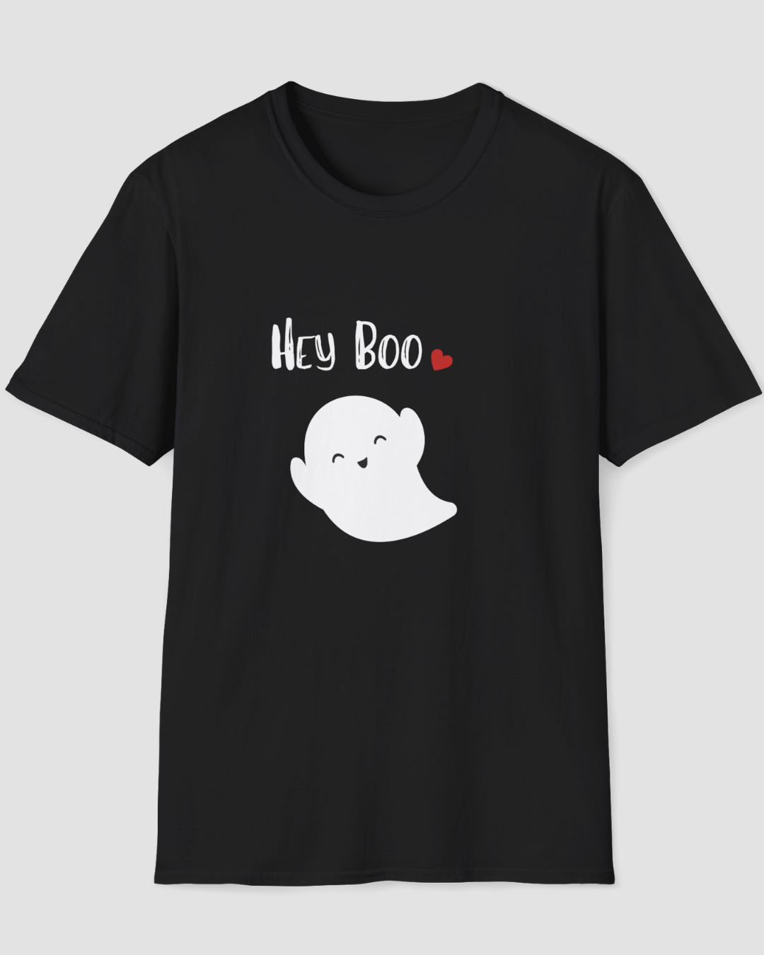 Hey Boo Simple Halloween Shirt