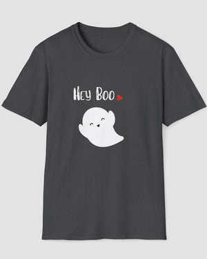 Hey Boo Simple Halloween Shirt