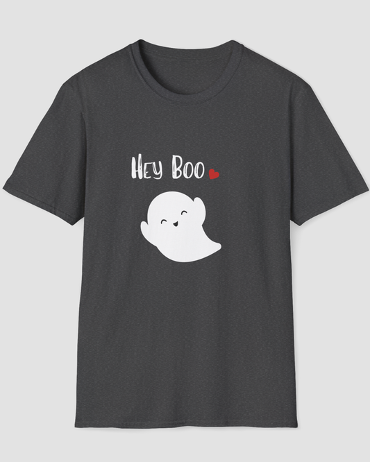 Hey Boo Simple Halloween Shirt