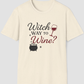 Witch Way to the Wine Funny Halloween Shirt