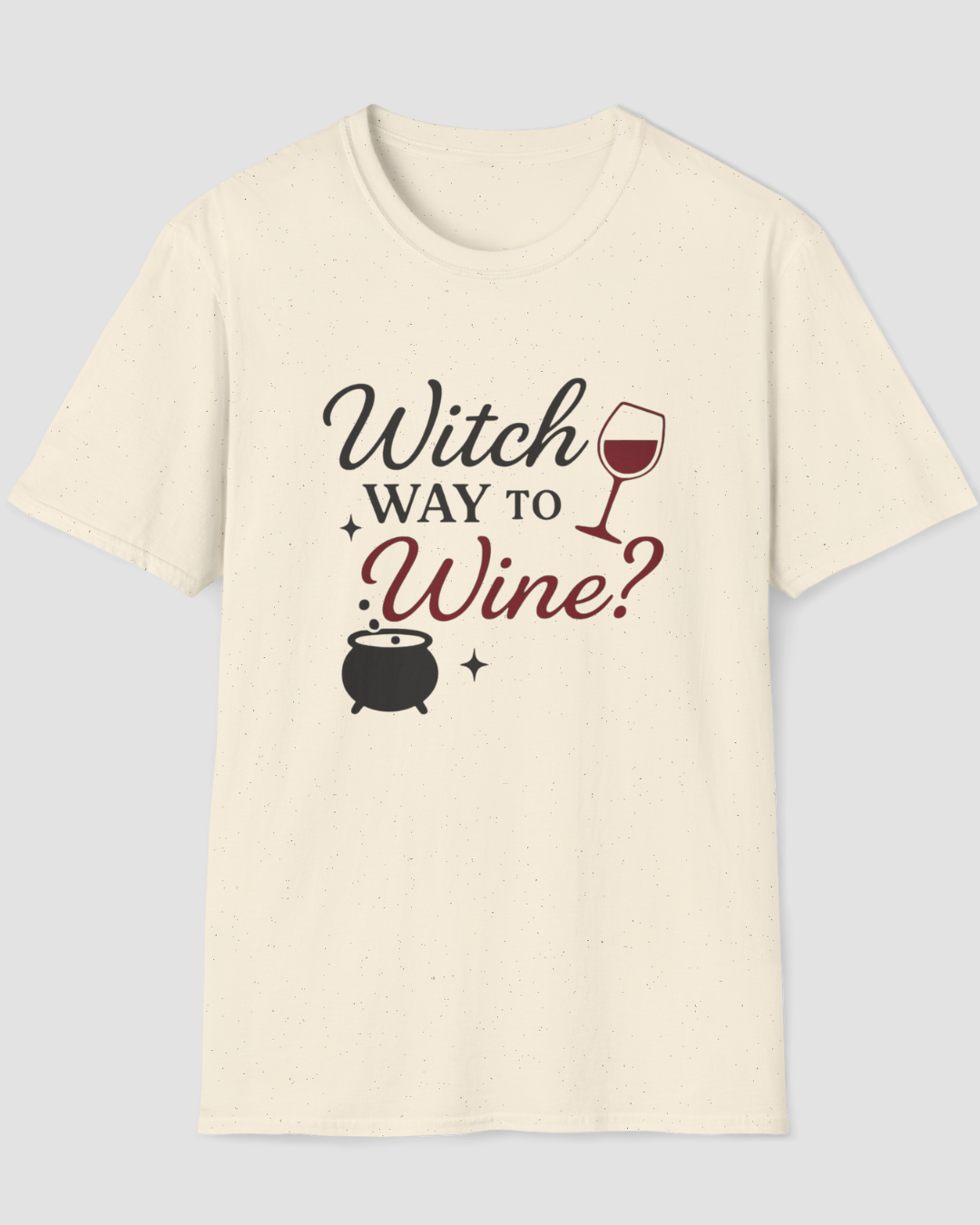 Witch Way to the Wine Funny Halloween Shirt
