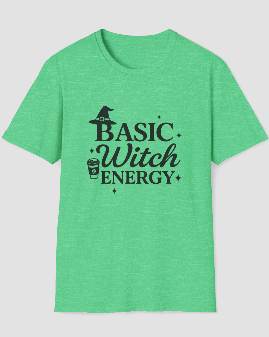 Basic Witch Energy Funny Pumpkin Spice Shirt