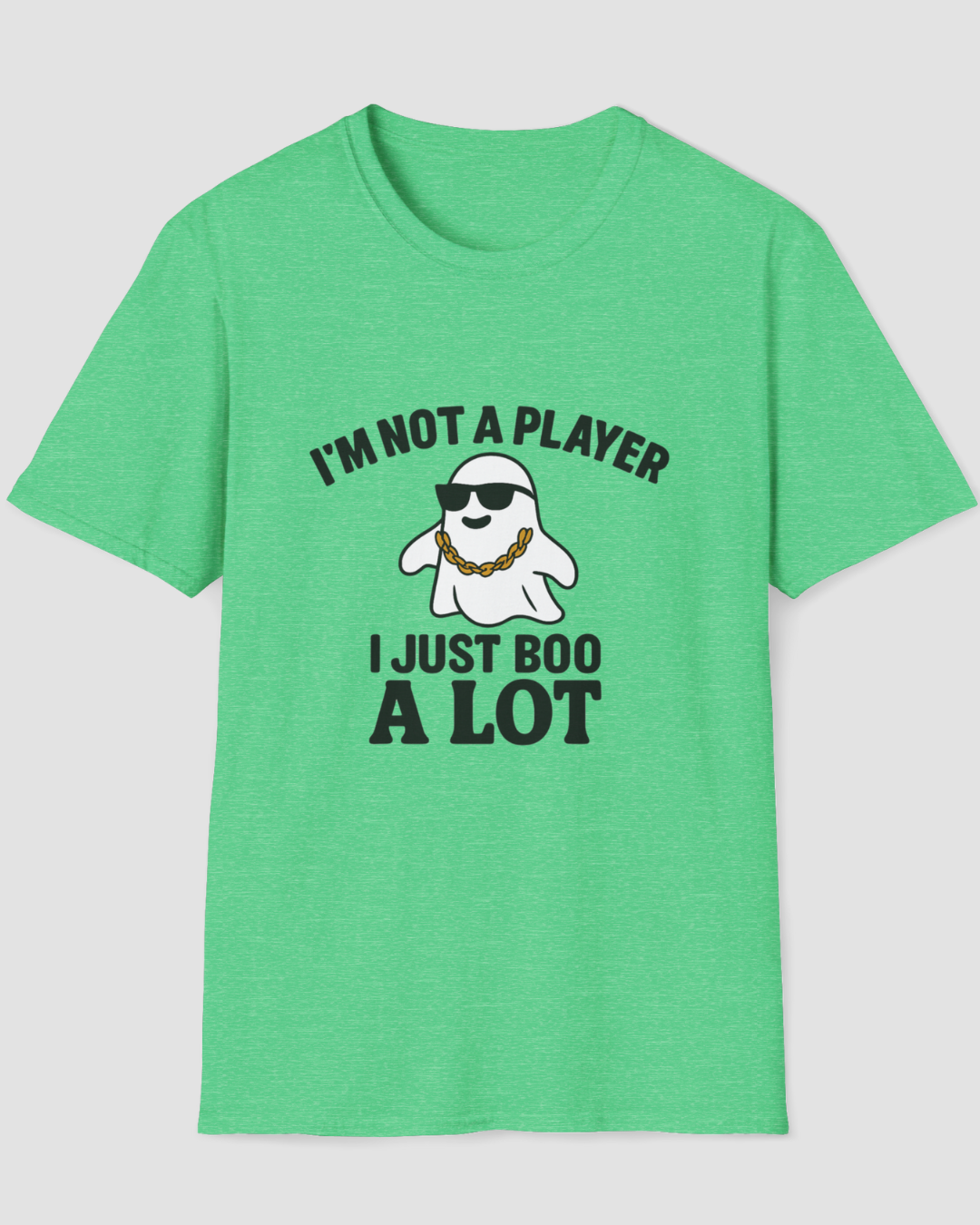 I’m Not a Player I Just Boo a Lot Funny Halloween Shirt