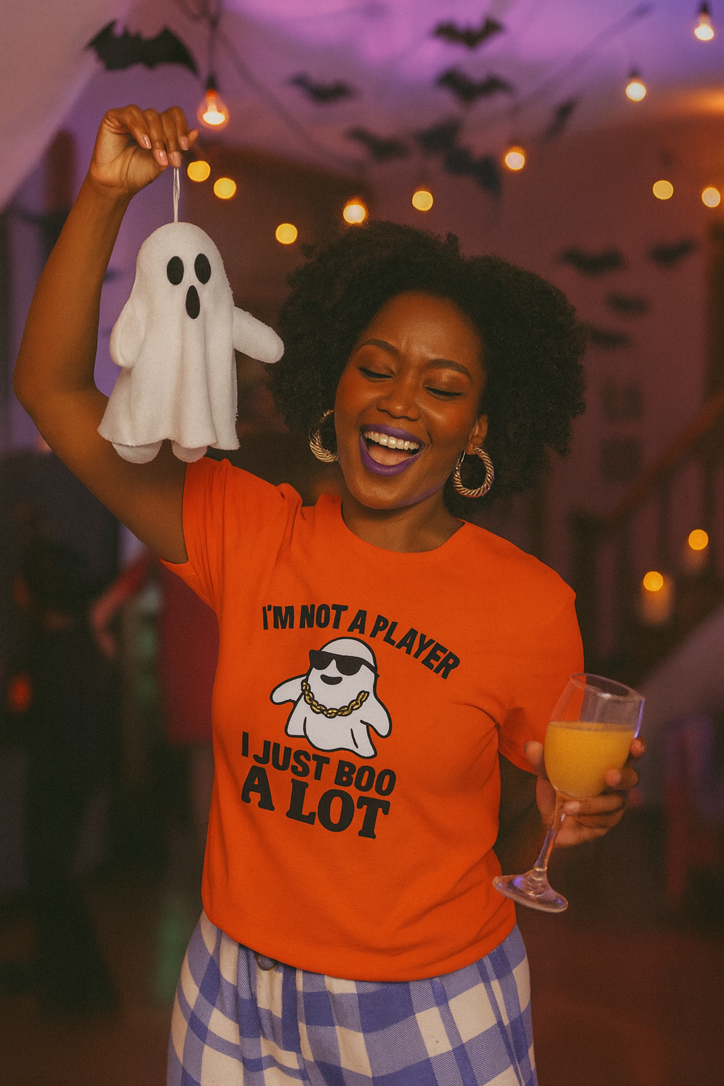 I’m Not a Player I Just Boo a Lot Funny Halloween Shirt
