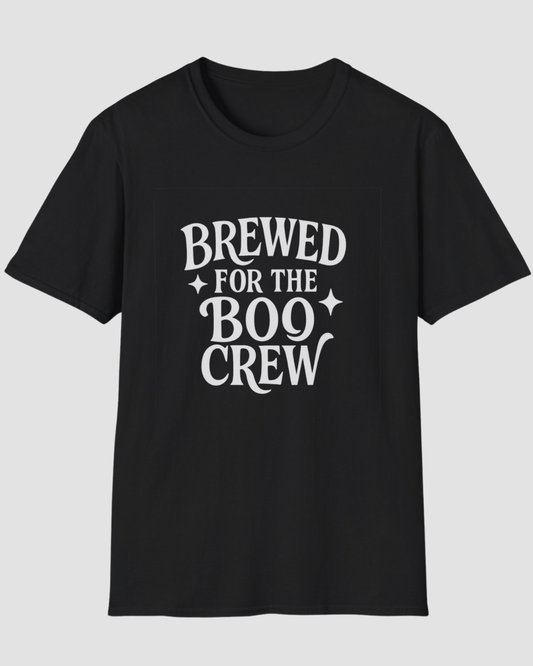 Brewed for the Boo Crew Halloween Coffee T-Shirt