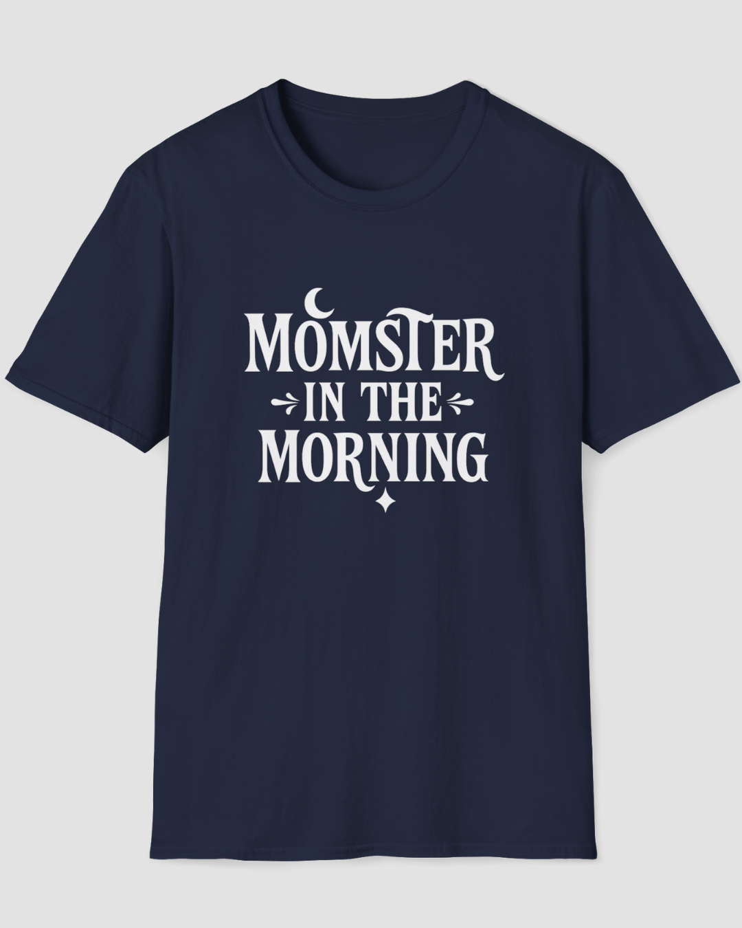 Momster in the Morning Funny Mom Halloween T-Shirt