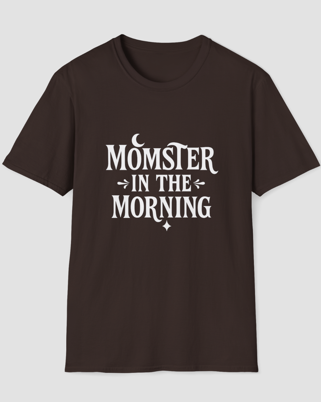 Momster in the Morning Funny Mom Halloween T-Shirt