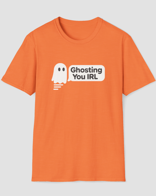 Ghosting You IRL Funny Halloween Shirt
