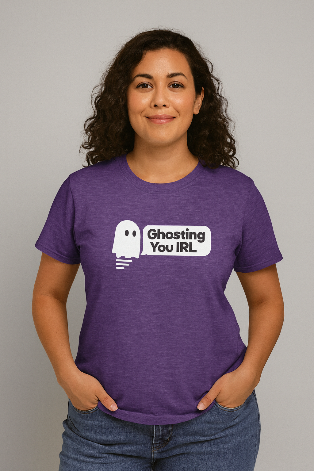 Ghosting You IRL Funny Halloween Shirt