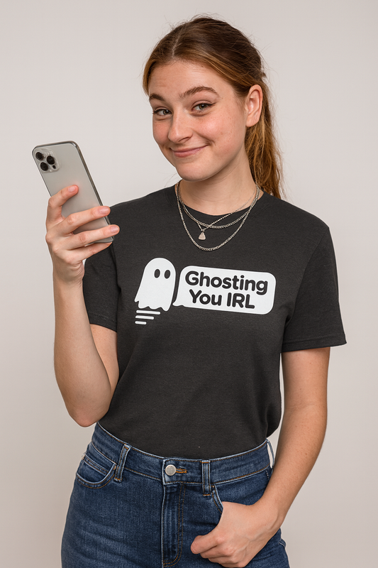 Ghosting You IRL Funny Halloween Shirt