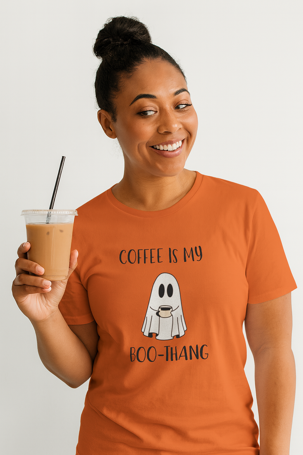 Coffee is My Boo-thang Cute Halloween Shirt