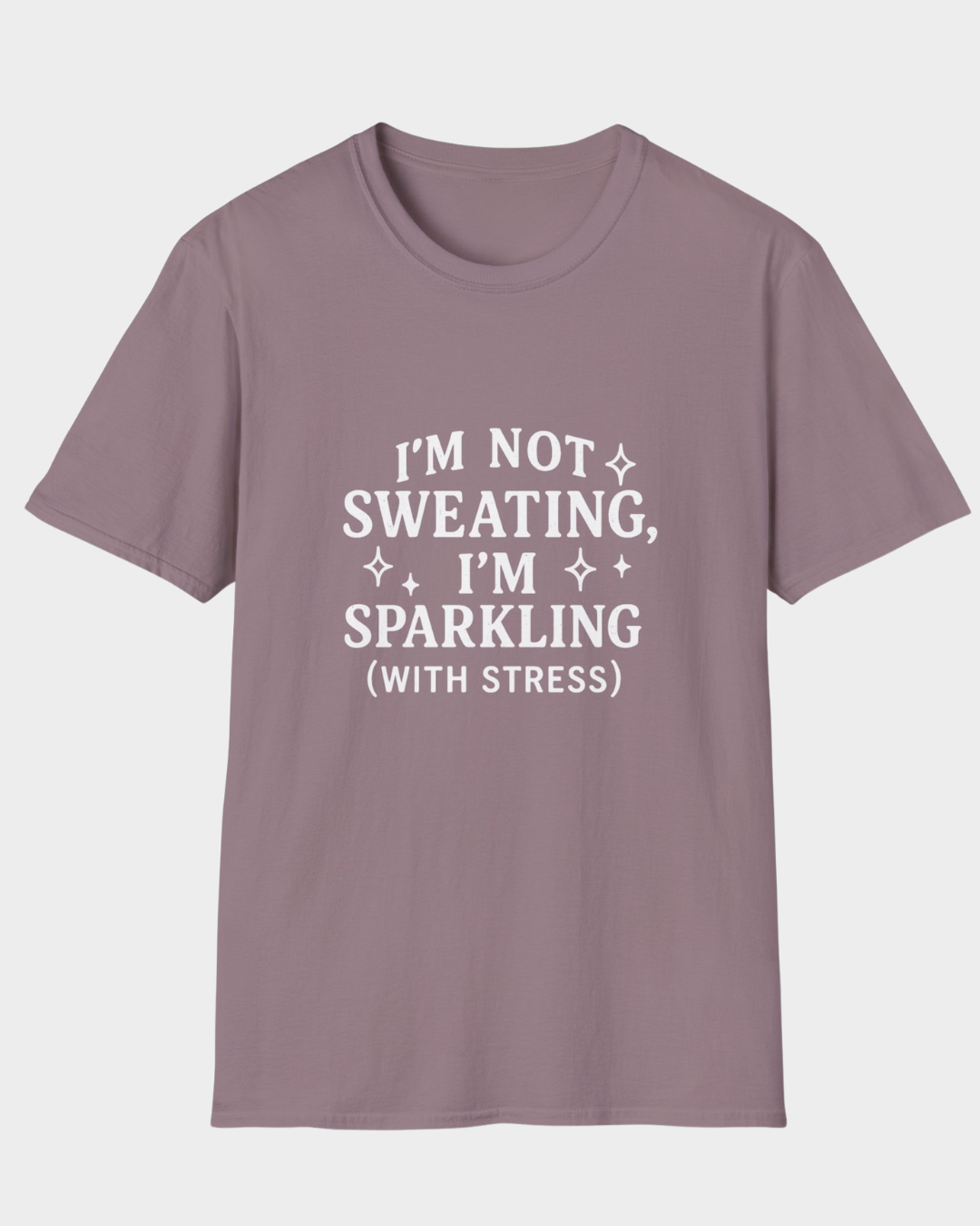 I’m Not Sweating, I’m Sparkling (with Stress) | Funny Summer Mom Shirt by Copper Boom
