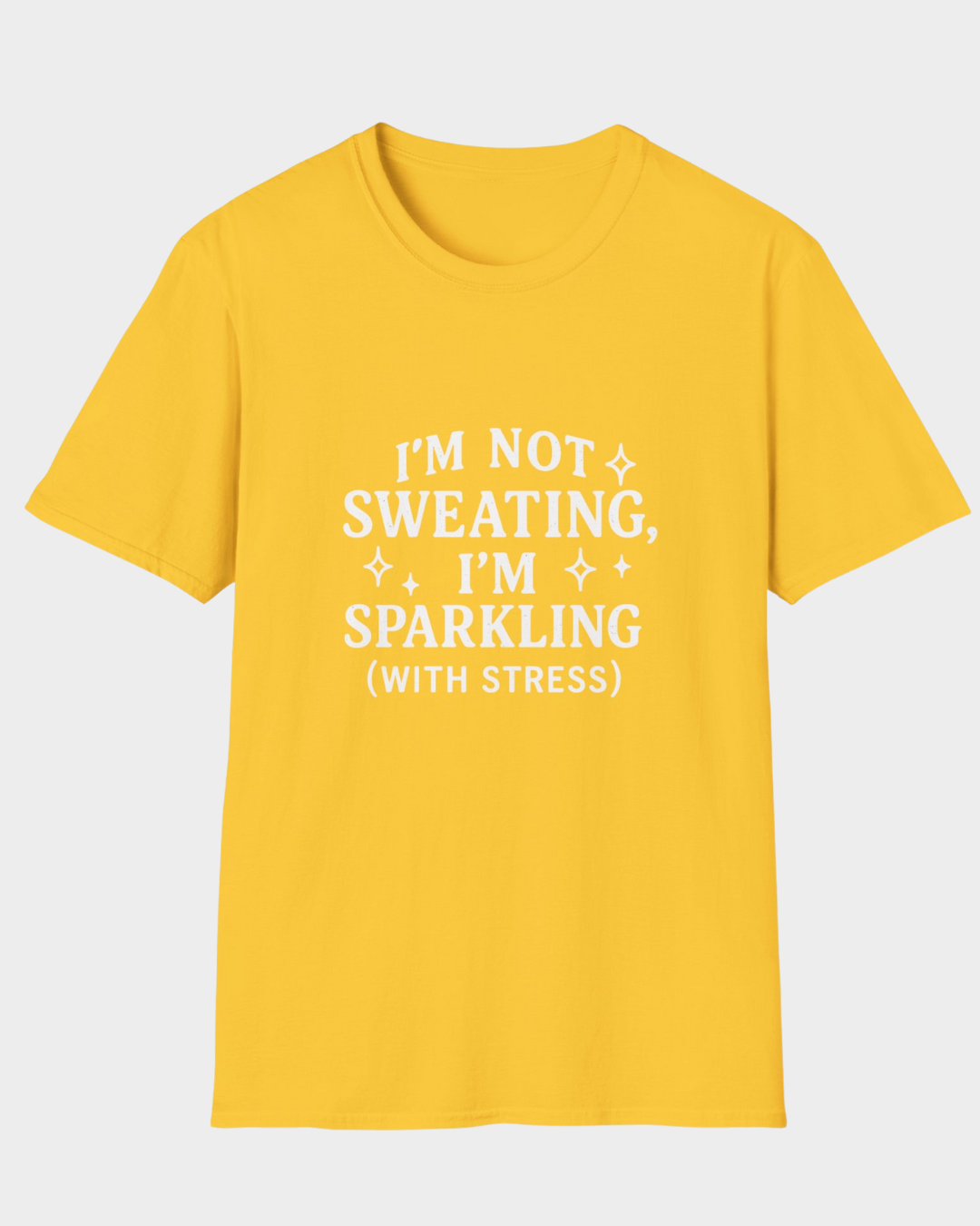 I’m Not Sweating, I’m Sparkling (with Stress) | Funny Summer Mom Shirt by Copper Boom