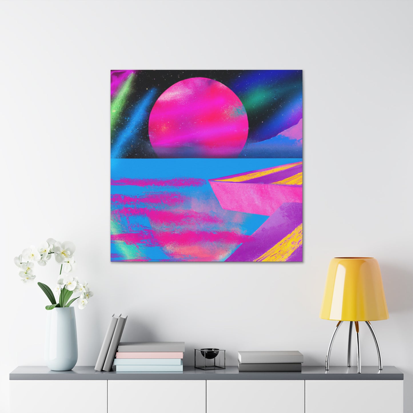 Cosmic Crescendo 2023729- Canvas