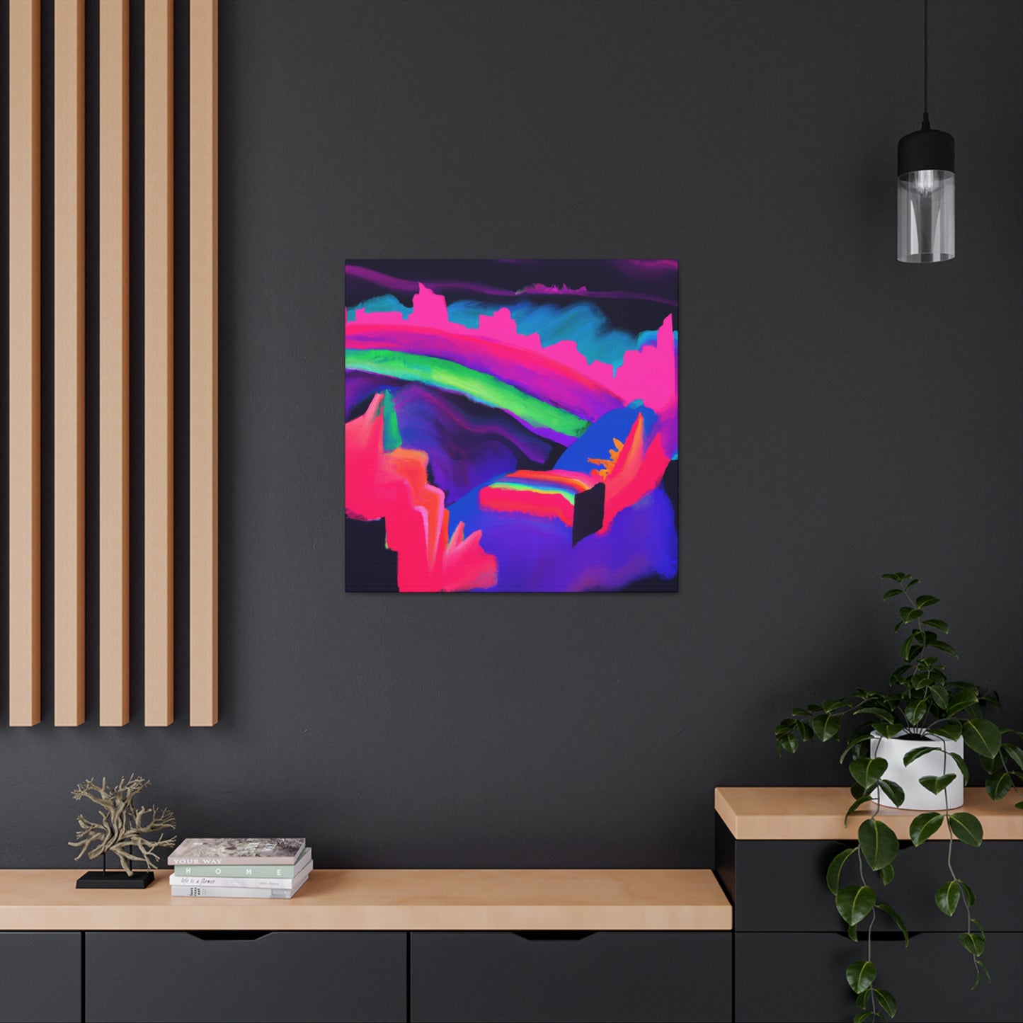 Neon Retrograde 202371- Canvas