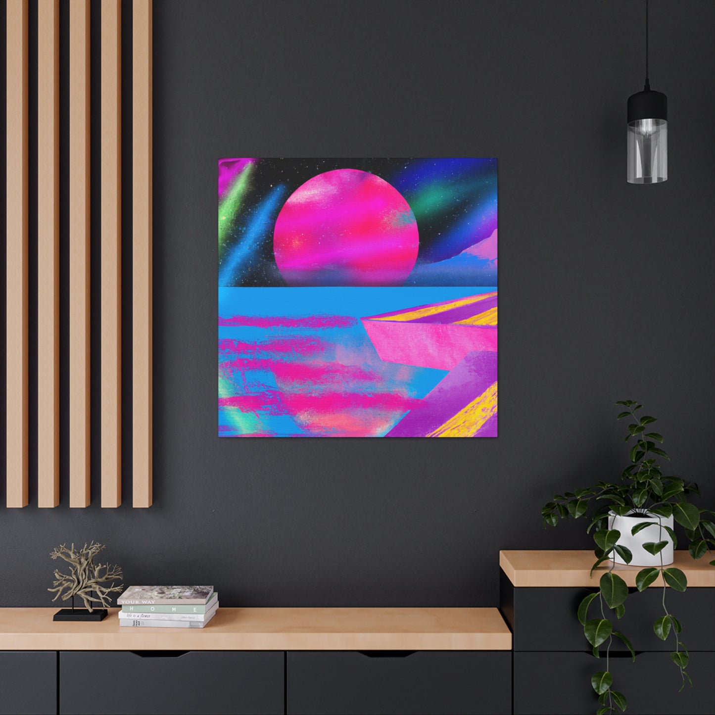 Cosmic Crescendo 2023729- Canvas