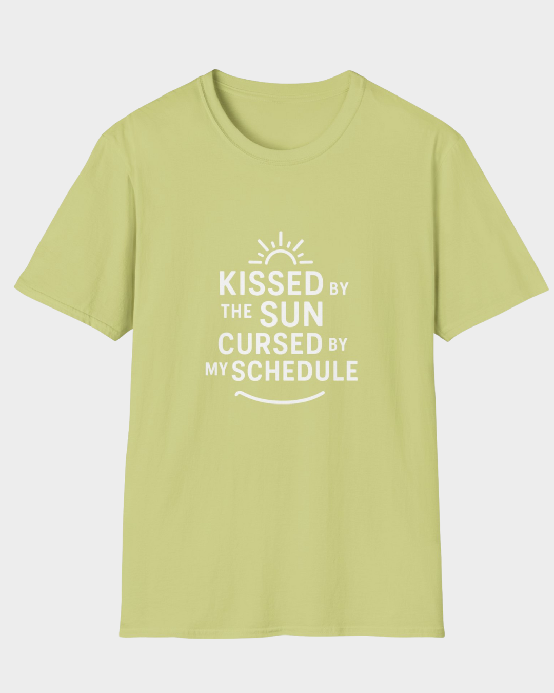 Kissed by the Sun, Cursed by My Schedule | Funny Summer Mom Shirt by Copper Boom