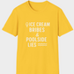 Ice Cream Bribes & Poolside Lies | Funny Summer Mom Shirt by Copper Boom