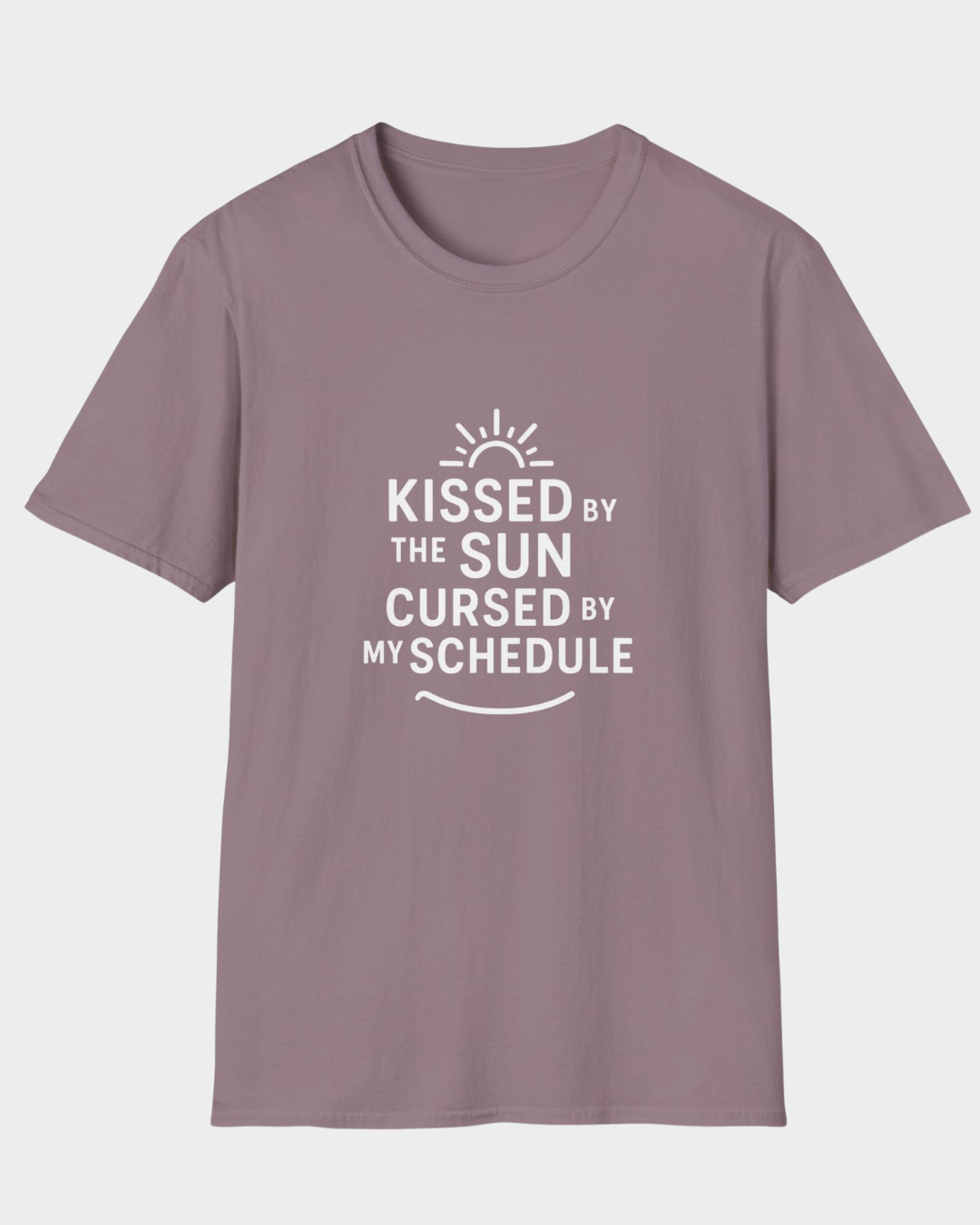 Kissed by the Sun, Cursed by My Schedule | Funny Summer Mom Shirt by Copper Boom