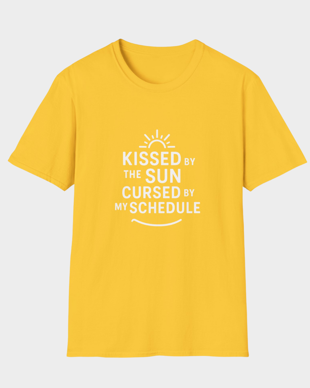 Kissed by the Sun, Cursed by My Schedule | Funny Summer Mom Shirt by Copper Boom