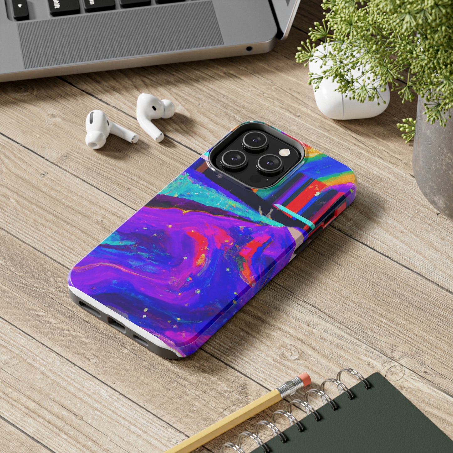 The Neon Nostalgia 2023728 - Phone Case