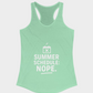 Summer Schedule: Nope.-Tank