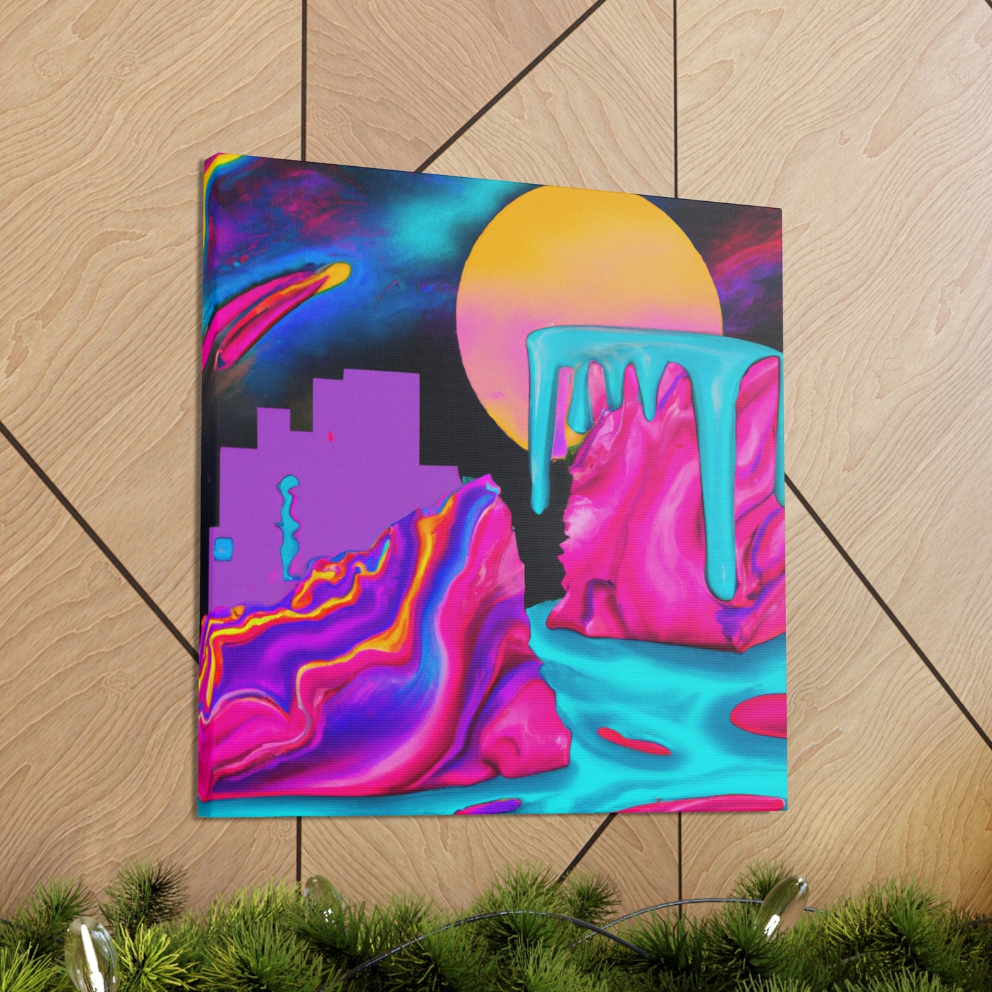 Radiant Reverberation 2023729- Canvas