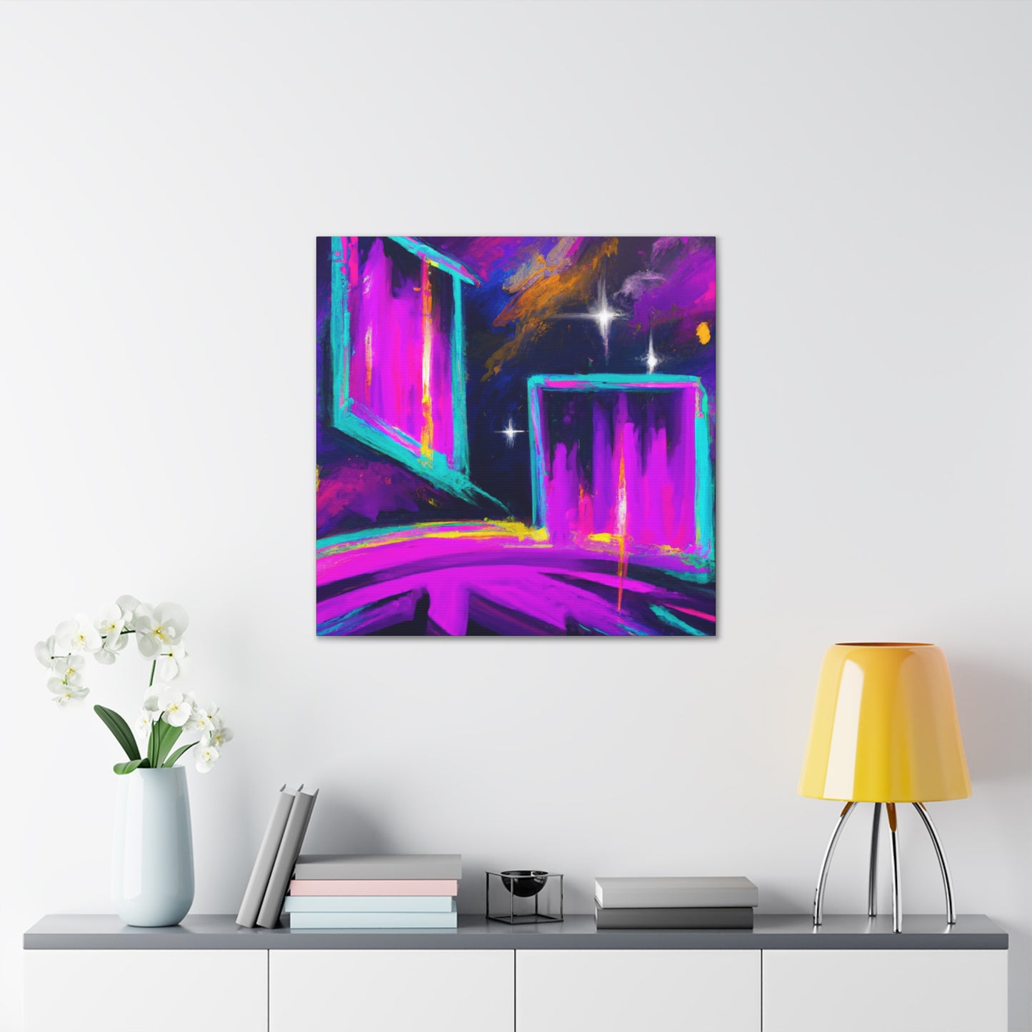 Electric Elation 2023729- Canvas